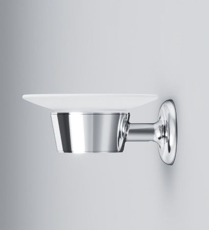 A8034200 Like, Стеклянная мыльница с настенным держателем