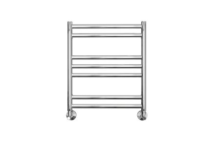 Полотенцесушитель водяной Aquatek (Акватек) Оберон П7 500х600 мм, подключение нижнее/диагональное, сверхпрочная пищевая нержавеющая сталь AISI 304L, гарантия 10 лет, артикул AQ RO0760CH