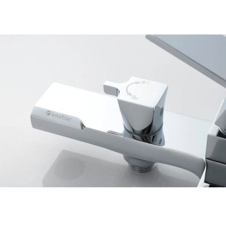 Смеситель для ванны Knotlor KN-22, хром, артикул KN-22