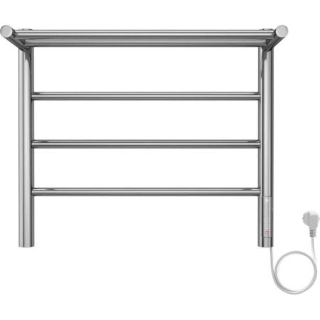 Полотенцесушитель электрический с полкой Terminus Аврора П4 50х45, артикул 4670078556776