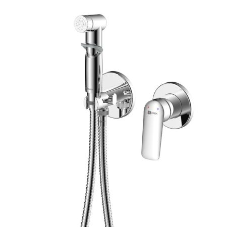 Смеситель Lemark Verba с гигиеническим душем, встраиваемый (LM11419C), артикул LM11419C