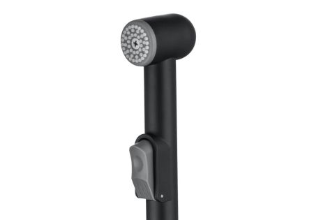 Смеситель для раковины 97 с гигиеническим ручным душем AQUATEK, матовый черный AQ1012MB ВЕГА, артикул AQ1012MB