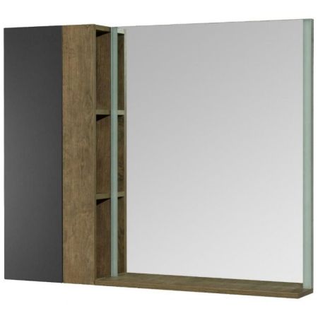 Зеркало АКВАТОН ТЕРРА 1A247002TEDY0 (85*70) (полка, дуб кантри), шт, артикул 1A247002TEDY0