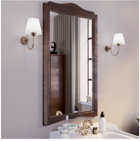 TW Veronica, Зеркало 83*h110см, цвет: noce