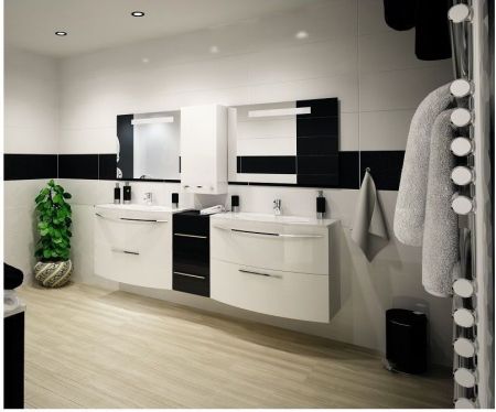 Шкаф навесной De Aqua Тока 4 35 L белый, артикул 00167515