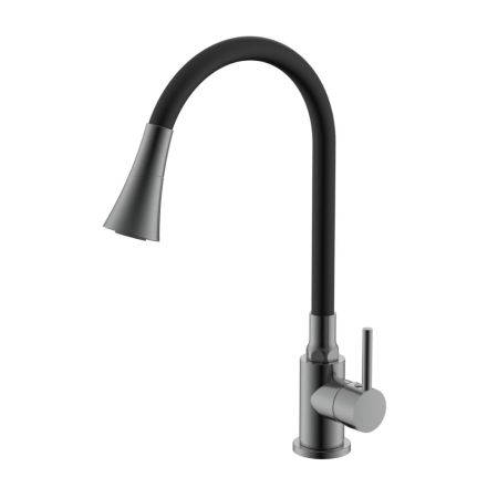 Смеситель для кухни Splenka S201.4306.09, графит