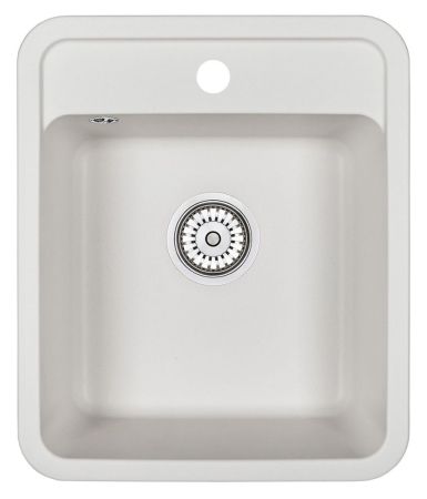 Кухонная мойка GRANULA Standart (4202, БЕЛЫЙ), артикул 4202, БЕЛЫЙ