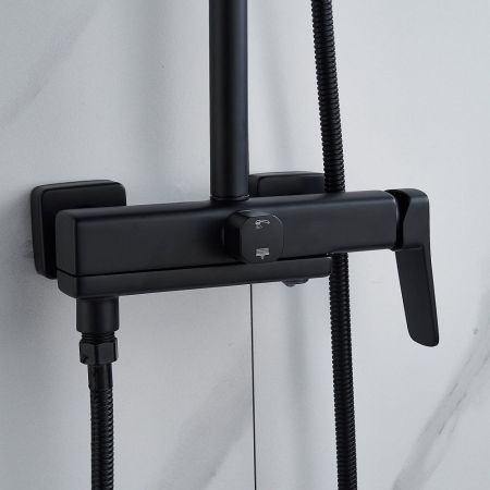 Душевая система Raffine F3699H, черный