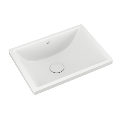 Раковина под столешницу D&K Berlin белая 460*330*180мм (DT1431616), артикул DT1431616