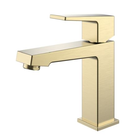 Смеситель для раковины Splenka S01.10.03, золотой сатин, артикул S01.10.03