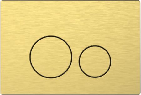 Клавиша смыва Allen Brau Priority 4.0 9.20007.GB золото браш, артикул 9.20007.GB