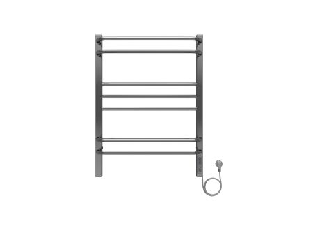 Полотенцесушитель электрический Aquatek (Акватек) Бетта П7 500х700 мм, подключение скрытое к сети электропитания / электропровод с вилкой, с терморегулятором и таймером quick touch, нержавеющая сталь AISI 201, гарантия 5 лет, артикул AQ EL KRC0770CH