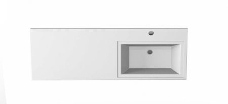 Раковина над стиральной машиной Мадлен 130, правая