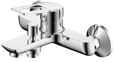 Смеситель Hong Kong для ванны, с коротким изливом, без акс, артикул: HK54