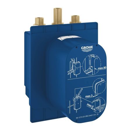 Термостатический смеситель для душа GROHE Eurosmart Cosmopolitan E, встраиваемый механизм, хром (36458000) Термостатический смеситель для душа GROHE Eurosmart Cosmopolitan E, встраиваемый механизм, хром (36458000)