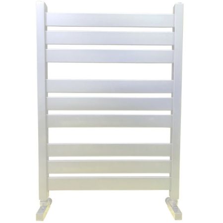 Водяной полотенцесушитель Ника Modern ЛМ 7 80x50 Белый 9 перекладин