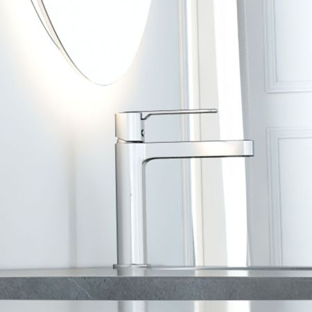 Смеситель для раковины Rondo VBF-1R1CH однорычажный, хром