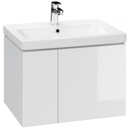 Тумба под раковину Cersanit Colour 60 SZ-COL-CM/COL/60 подвесная Белая, артикул SZ-COL-CM/COL/60