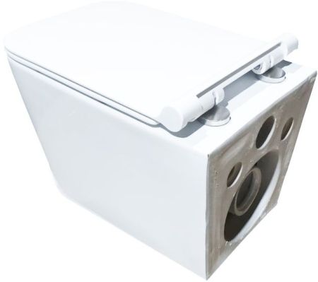 Унитаз Cerutti SPA Maiella aria B-2370-3 7402 подвесной с сиденьем Микролифт