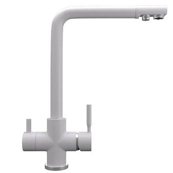 Смеситель для кухни Ulgran UQ-016-04, платина