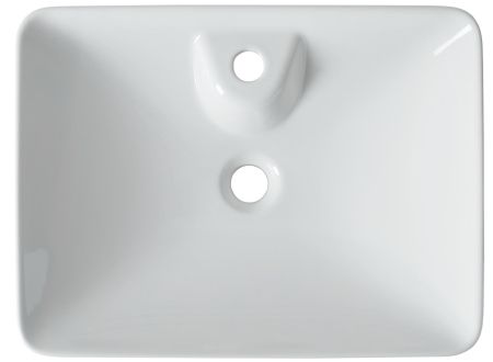 Раковина накладная Allen Brau Fantasy 53 4.11015.20 белый глянец, артикул 4.11015.20