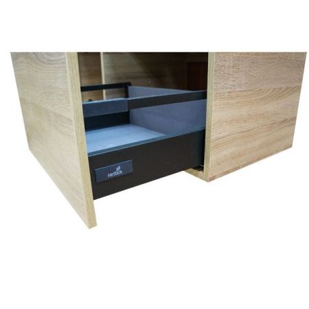 Тумба с раковиной Comforty Тромсе 80 4142219 подвесная Дуб сонома