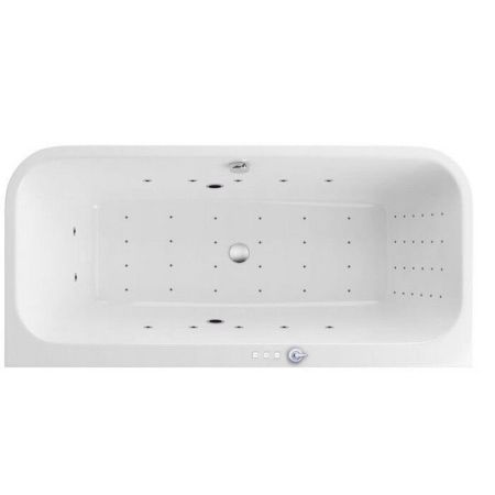 Ванна EXCELLENT Arana 180x85 "NANO" (хром), артикул WAEX.ARA18.NANO.CR