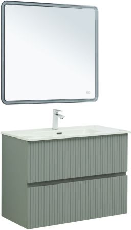 Тумба под раковину Aquanet Джейн 90 мисти грин, артикул 00313319