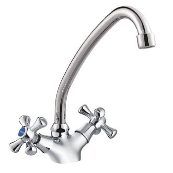 Смеситель для кухни Cron CN4242, хром