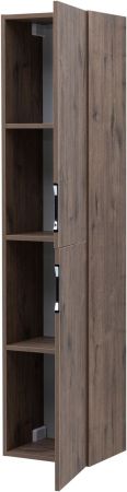 Шкаф-пенал Aquanet Алвита New 35 дуб веллингтон табак, артикул 00334189