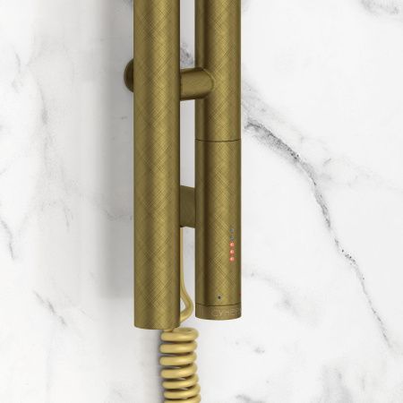 Полотенцесушитель электрический НЮАНС 3.0 1200 правый (Состаренная бронза)