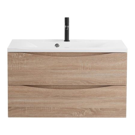 Мебель для ванной комнаты BELBAGNO MARINO-800, артикул BB800/450-LV-ART-AST-NERO