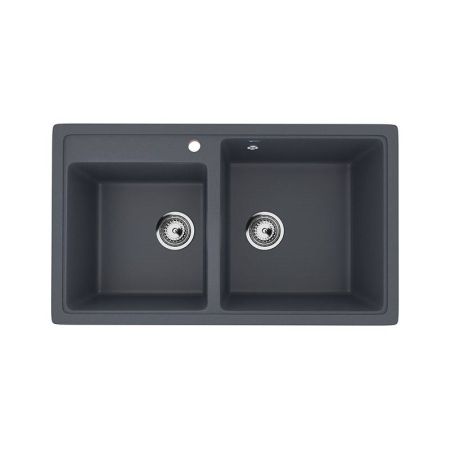 Кухонная мойка Ulgran U-200-343, антрацит, артикул U-200-343