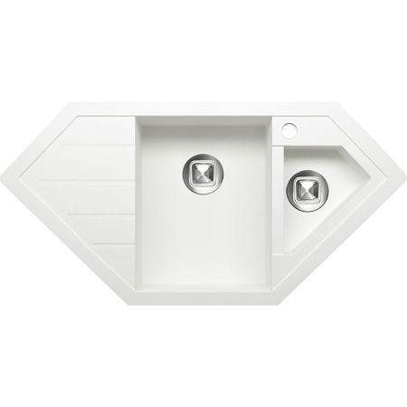 Кухонная мойка Tolero R-114 №923 100 Белая, артикул R-114 №923 (Белый)