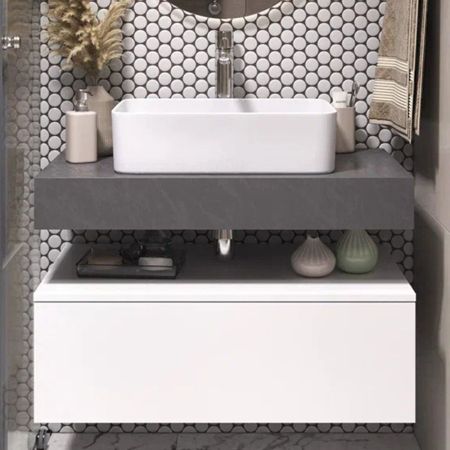 Столешница Velvex Unit 100, графит, артикул st.UNI.100-627