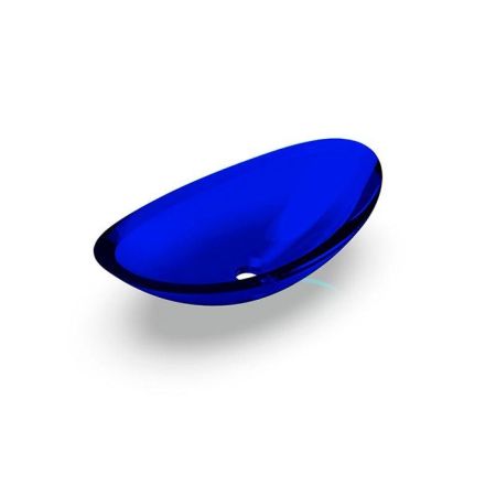 Knief Charm Shape Раковина накладная из полимерного материала 581x331x169 мм, цвет Marine blue # XXX, артикул 70204XXX