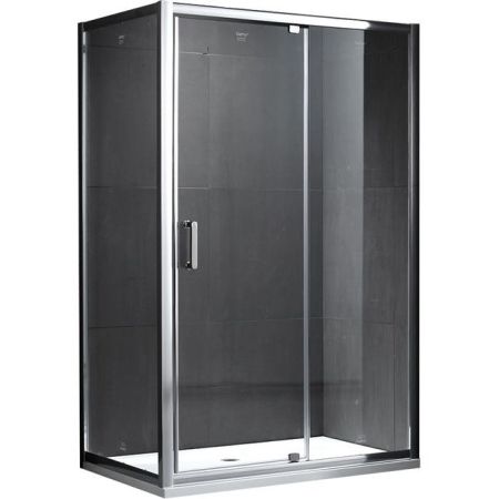 Душевой уголок Gemy Sunny Bay 110х75 прямоугольный профиль Хром стекло прозрачное, артикул S28191C-A75