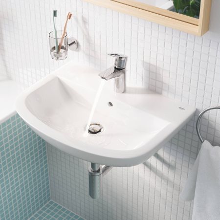 Смеситель для раковины  GROHE BAU LOOP 23335001 (хром, L-9,3 H-8,9), шт, артикул 23335001