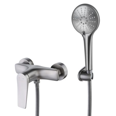 Смеситель для ванны и душа Lemark Bronx (LM3703GM), артикул LM3703GM