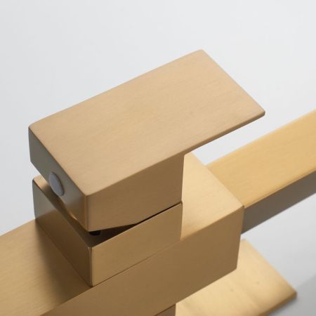 Смеситель для кухни с подключением фильтра Shevanik S148G, золотой сатин, артикул S148G