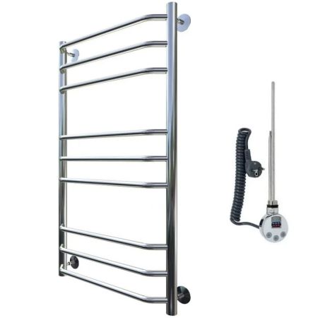 Электрический полотенцесушитель Тругор Браво 3 элТЭН 100x50 Хром, артикул Браво3/элТЭН10050