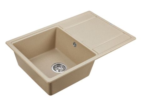 Кухонная мойка Paulmark Flugen 78 PM217850-QU Кварц, артикул PM217850-QU