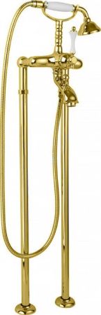 Напольный смеситель для ванны  с ручным душем CEZARES MARGOT-VDP, артикул MARGOT-VDP-02-Bi