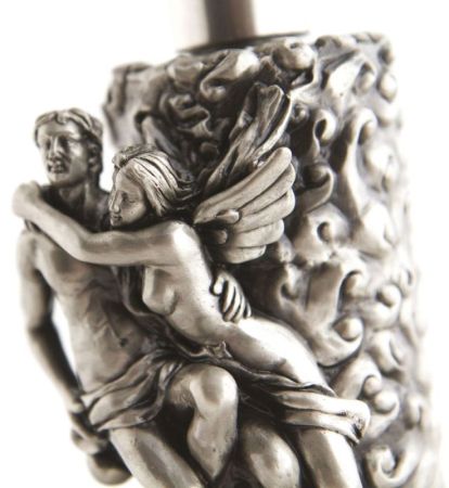 Дозатор жидкого мыла Art&Max Romantic AM-B-0081A Серебро