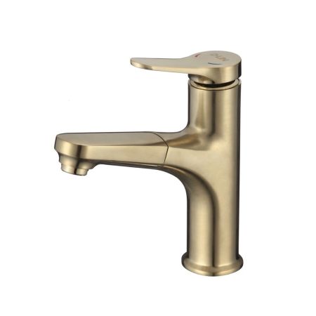 Смеситель для раковины D-Lin D158367-J, золотой сатин, артикул D158367-J