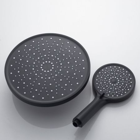 Душевая система встраиваемая Shevanik S4335H, черный