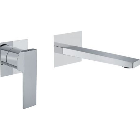 Fiore Kube, встраиваемый в стену однорычажный смеситель для раковины, цвет золото, артикул 100OO7597