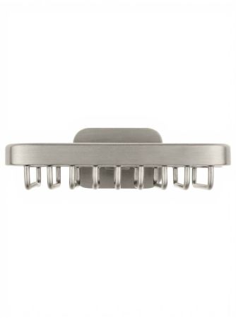 Мыльница с держателем WONZON & WOGHAND GRAFFITY, Брашированный никель (WW-9324-BN), артикул WW-9324-BN