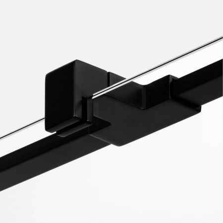 Душевое ограждение NEW TRENDY AVEXA BLACK 80x200 EXK-1625 (черный), артикул EXK-1625