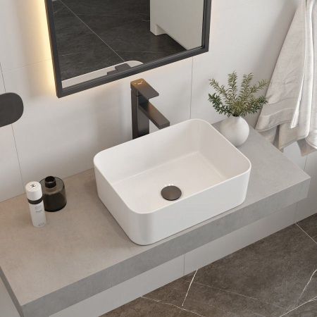 Раковина чаша Maretti UM13NS42-844, белая, артикул UM13NS42-844